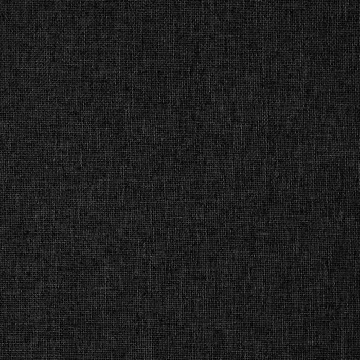 Sedia da Pavimento Girevole Nera in Tessuto