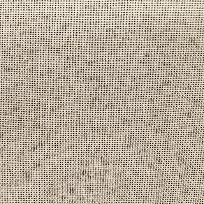 Sedia a Sdraio da Terra Pieghevole Crema in Tessuto 336586