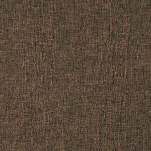 Sedia a Sdraio da Terra Pieghevole Marrone in Tessuto