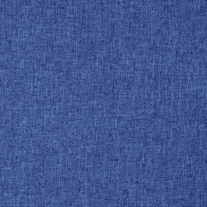 Sedia a Sdraio da Terra Pieghevole Blu in Tessuto 336588