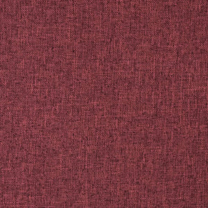 Sedia a Sdraio da Terra Pieghevole Rosso Vino in Tessuto