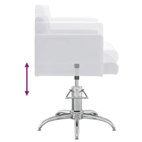 Poltrona per Salone di Bellezza in Similpelle Bianca 337182