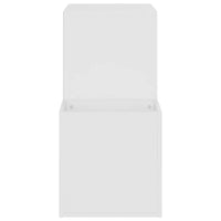 Scarpiera da Ingresso Bianca 105x35,5x70cm in Legno Multistrato 808251