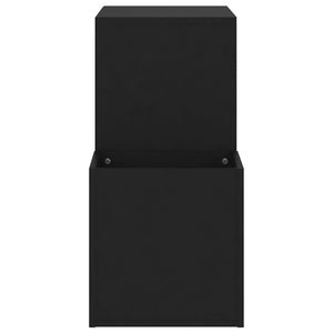 Scarpiera scarpiera mobili portaoggetti ingresso corridoio soggiorno legno composito nero 02_0021755