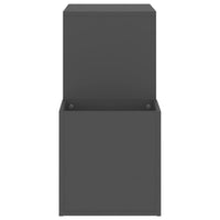 Scarpiera scarpiera mobile portaoggetti ingresso corridoio soggiorno ingresso 105 x 35,5 x 70 cm multistrato grigio 02_0021762