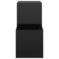 Scarpiera Ingresso Nero Lucido 105x35,5x70cm Legno Multistrato 808258