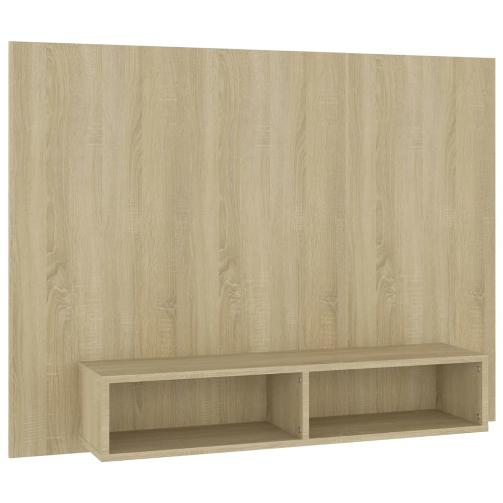 Mobile TV a Muro-Mobile per TV a parete Rovere Sonoma 120x23,5x90 cm Legno Multistrato