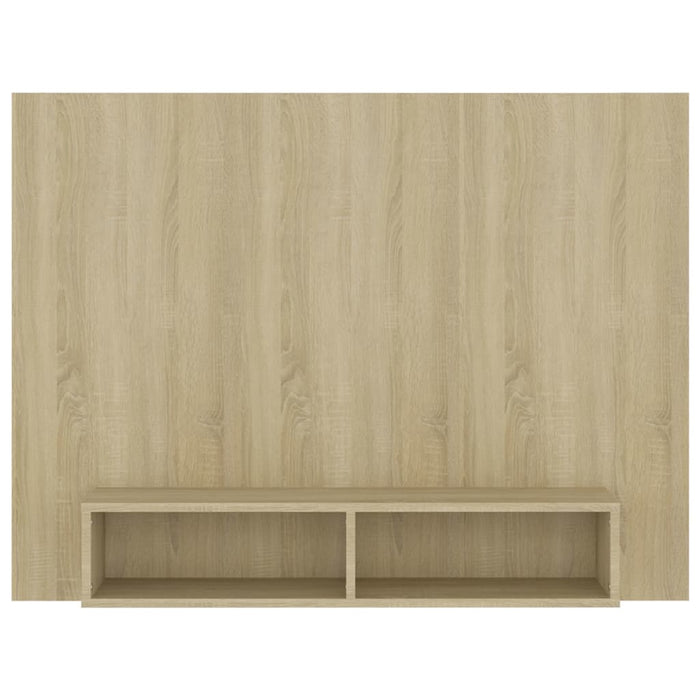 Mobile TV a Muro-Mobile per TV a parete Rovere Sonoma 120x23,5x90 cm Legno Multistrato