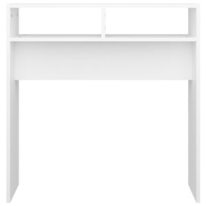 Tavolo Consolle Bianco 78x30x80 cm in Truciolato