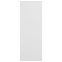 Tavolino Consolle Bianco 78x30x80 cm in Legno Multistrato 808296