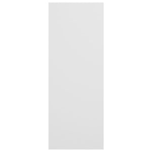 Tavolino Consolle Bianco 78x30x80 cm in Legno Multistrato 808296