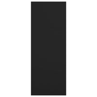 Tavolino Consolle Nero 78x30x80 cm in Legno Multistrato 808297