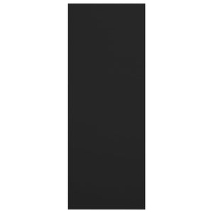 Tavolino Consolle Nero 78x30x80 cm in Legno Multistrato 808297