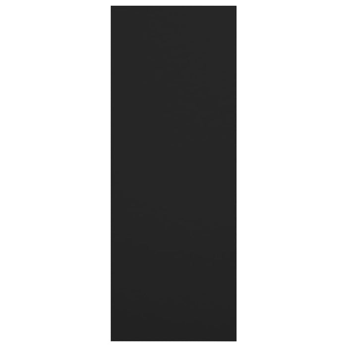 Tavolino Consolle Nero 78x30x80 cm in Legno Multistrato 808297