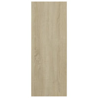 Tavolino Consolle Rovere Sonoma 78x30x80cm in Legno Multistrato 808299