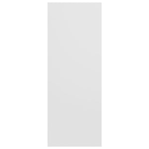 Tavolino Consolle Bianco 105x30x80 cm in Legno Multistrato 808305