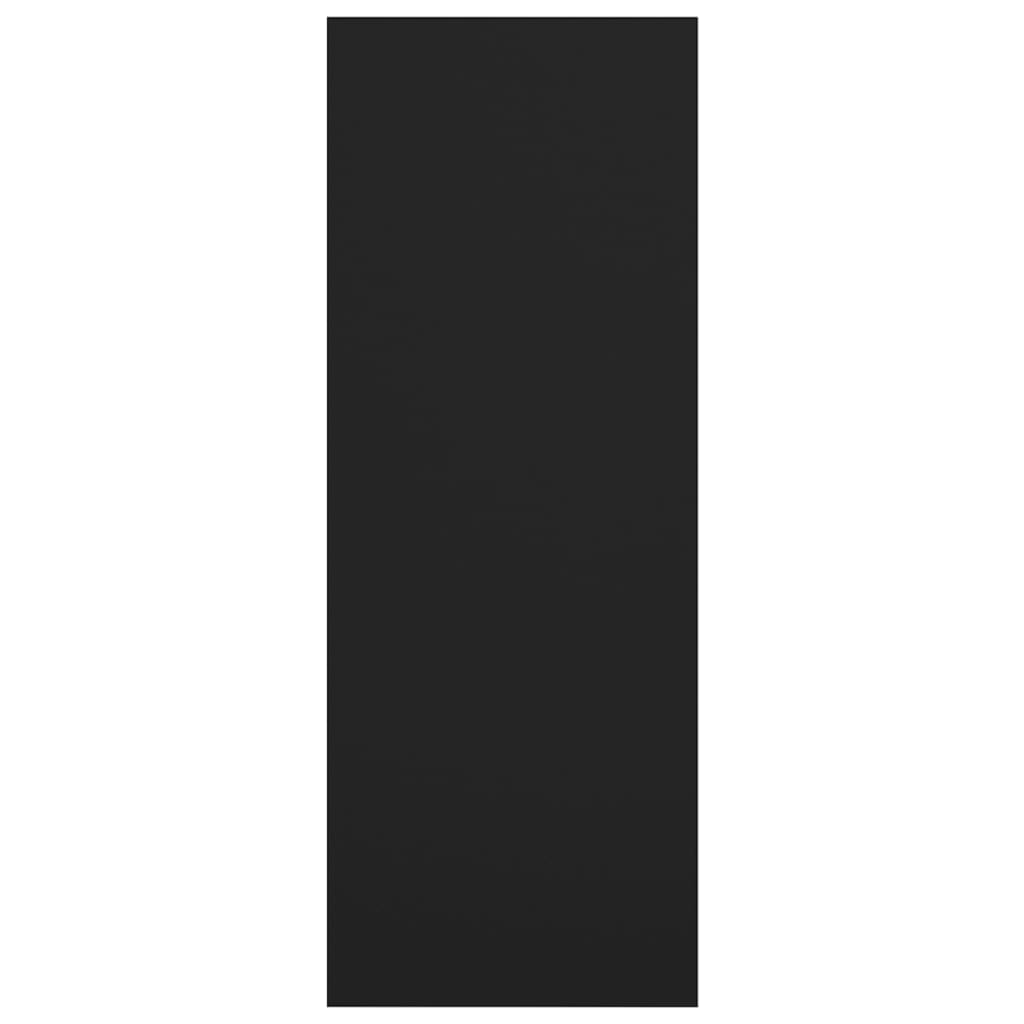 Tavolo Consolle Nero 105x30x80 cm in Truciolato