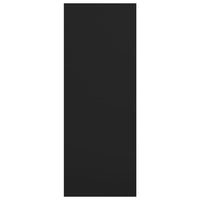 Tavolo Consolle Nero 105x30x80 cm in Truciolato