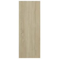 Tavolino Consolle-Tavolino da soggiorno-Tavolo Rovere Sonoma 105x30x80 cm Legno Multistrato