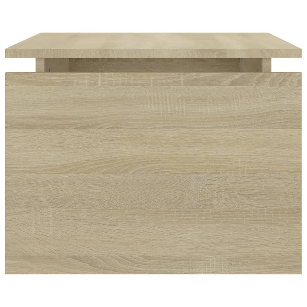 Tavolino da Salotto-Tavolino da soggiorno-Tavolo Rovere Sonoma 68x50x38 cm Legno Multistrato