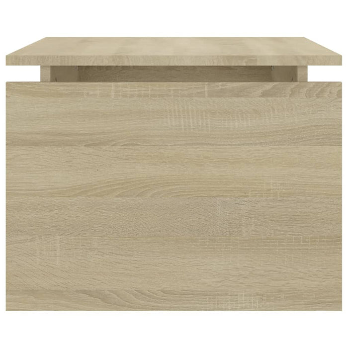 Tavolino da Salotto-Tavolino da soggiorno-Tavolo Rovere Sonoma 68x50x38 cm Legno Multistrato