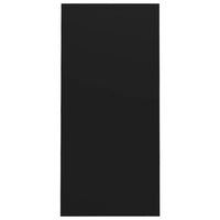 Scrivania tavolo postazione di lavoro mobili per computer computer portatile studio legno ingegnerizzato nero 02_0023761