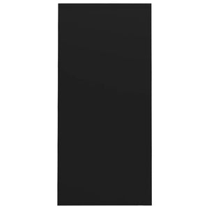 Scrivania tavolo postazione di lavoro mobili per computer computer portatile studio legno ingegnerizzato nero 02_0023761