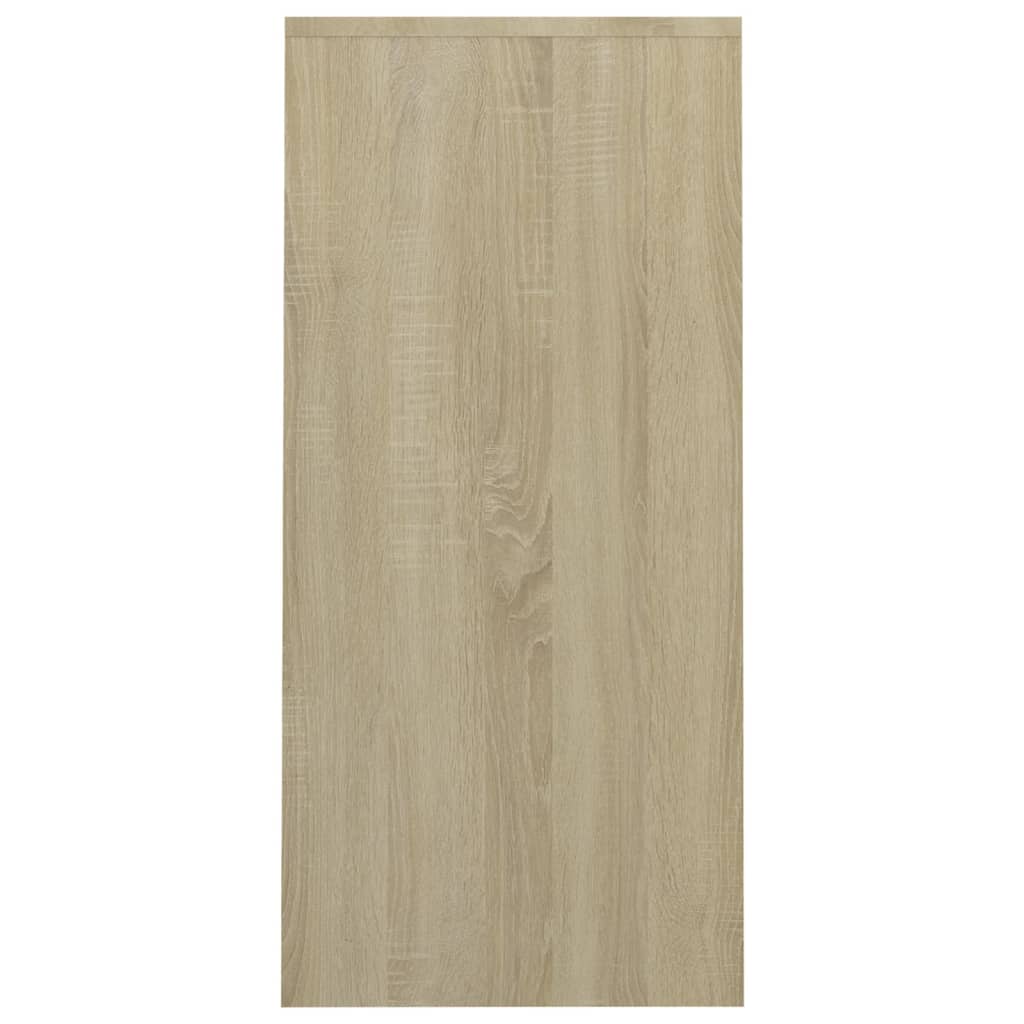 Scrivania Rovere Sonoma 102,5x35x75 cm in Truciolato cod mxl 75509
