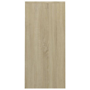 Scrivania Rovere Sonoma 102,5x35x75 cm in Truciolato cod mxl 75509