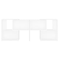 Mobile TV-Credenza TV-Console TV Bianco 104x30x52 cm inLegno Multistrato