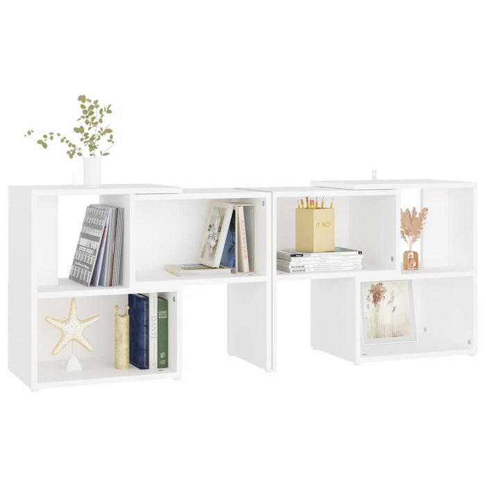 Mobile TV-Credenza TV-Console TV Bianco 104x30x52 cm inLegno Multistrato