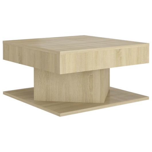 Tavolino da Salotto Rovere Sonoma 57x57x30 cm Legno Multistrato 808371