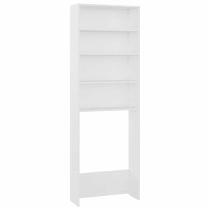 Mobile per Lavatrice Bianco 64x24x190 cm 808404
