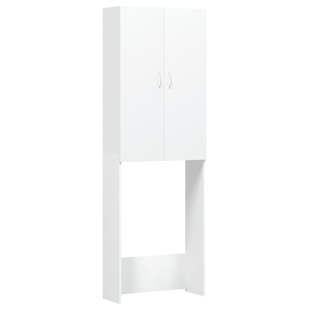 Mobile per Lavatrice Bianco 64x25,5x190 cm 808413