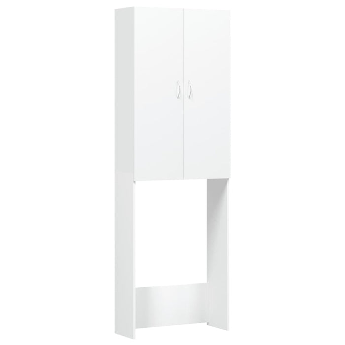 Mobile per Lavatrice Bianco 64x25,5x190 cm 808413