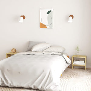 Comodino 40x30,5x40 cm in Legno Massello di Pino 808053