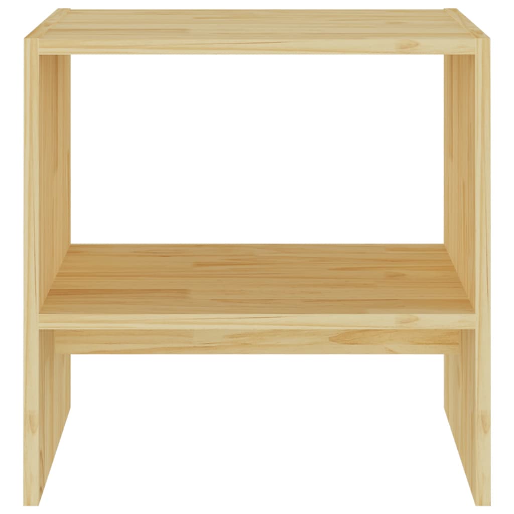 Comodini 2 pz 40x30,5x40 cm in Legno Massello di Pino cod mxl 30903