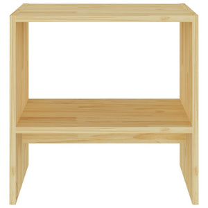 Comodini 2 pz 40x30,5x40 cm in Legno Massello di Pino cod mxl 30903