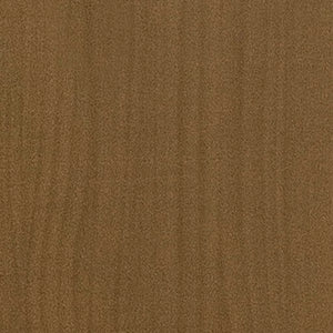 Comodini 2 pz 40x31x40 cm Marrone Miele Legno Massello di Pino cod mxl 31019