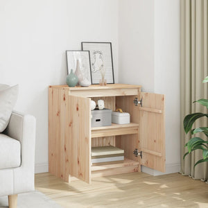 Armadietto 60x36x65 cm in Legno Massello di Pino 808098