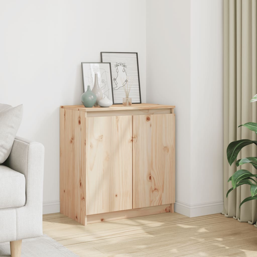 Armadietto 60x36x65 cm in Legno Massello di Pino 808098