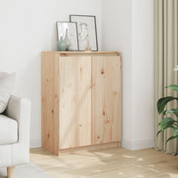 Credenza-Buffet-Armadio da cucina 60x36x84 cm in Legno Massello di Pino