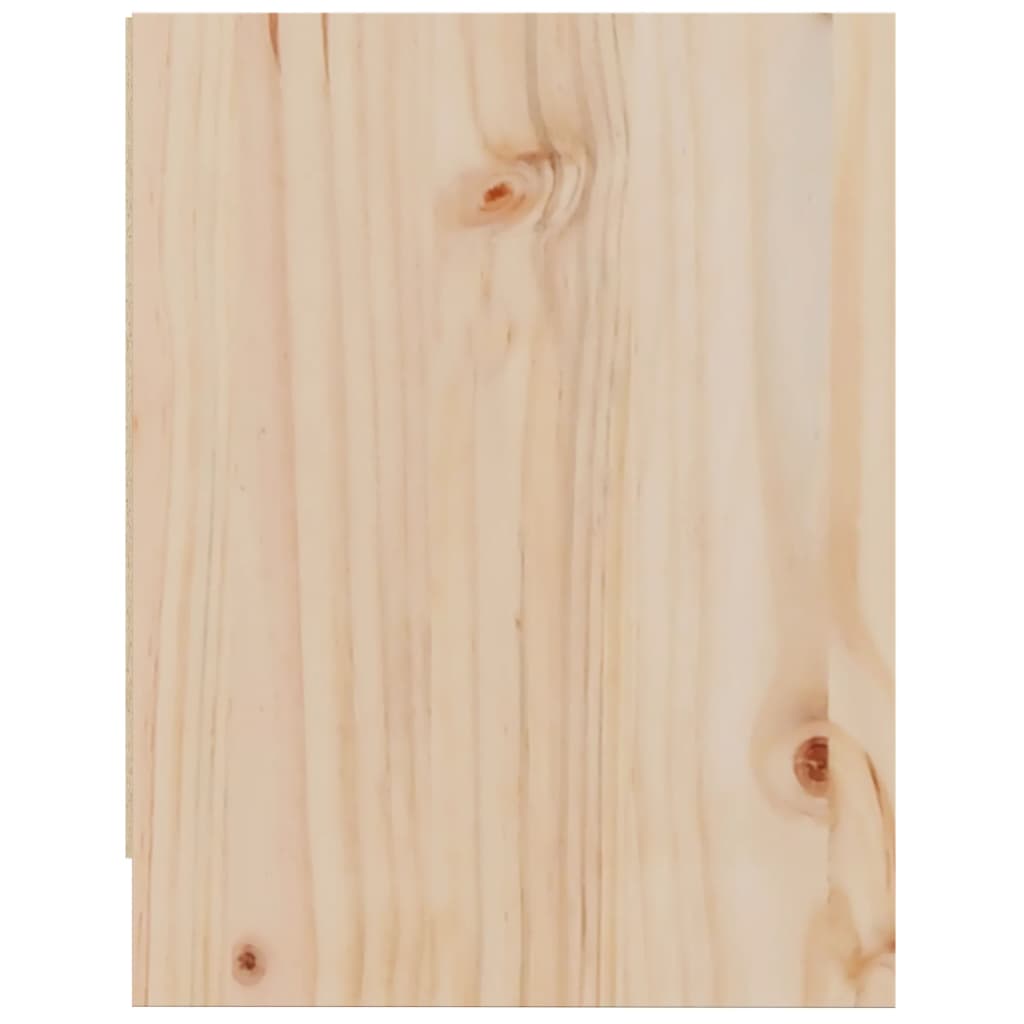 Comodino 40x30,5x40 cm in Legno Massello di Pino 808113