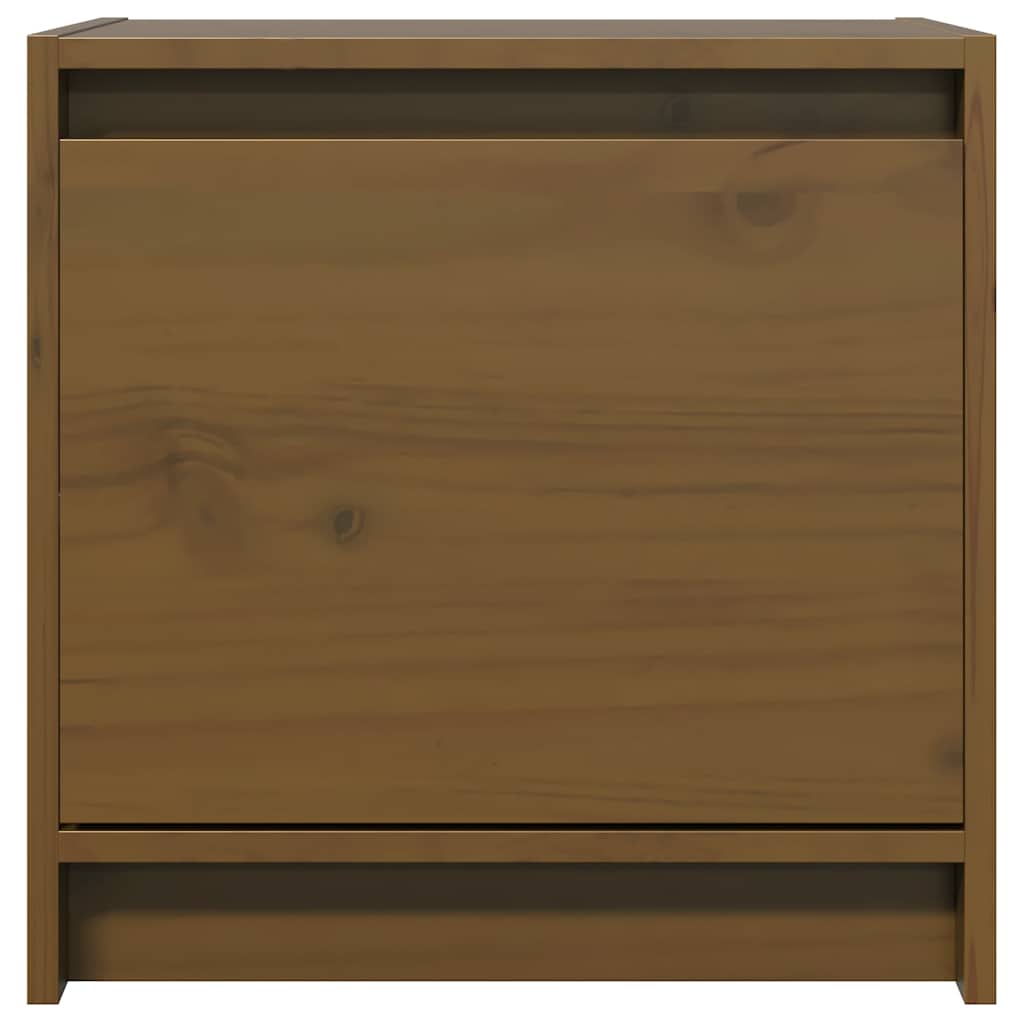 Comodini 2 pz Marrone Miele 40x30,5x40 cm in Massello di Pino cod mxl 30011