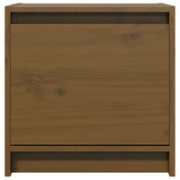 Comodini 2 pz Marrone Miele 40x30,5x40 cm in Massello di Pino cod mxl 30011