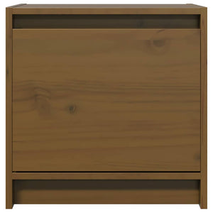 Comodini 2 pz Marrone Miele 40x30,5x40 cm in Massello di Pino cod mxl 30011