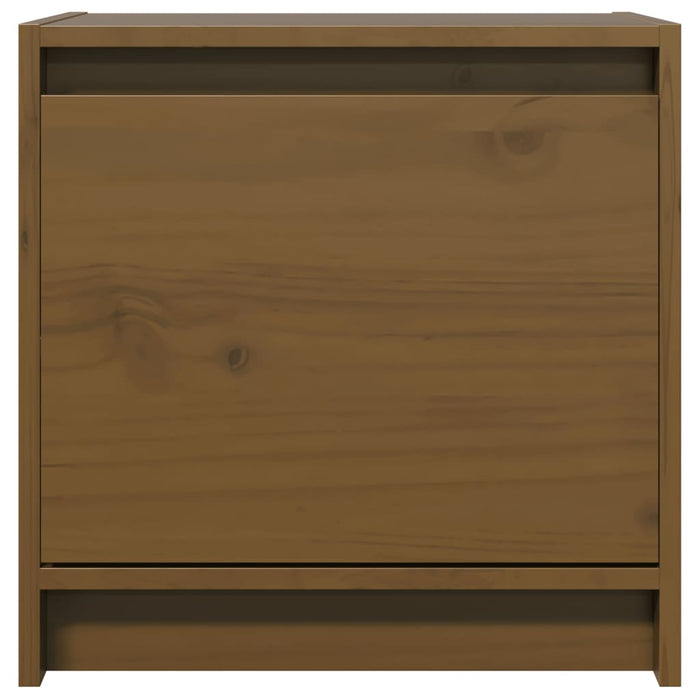 Comodini 2 pz Ambra 40x30,5x40 cm in Legno Massello di Pino 808120