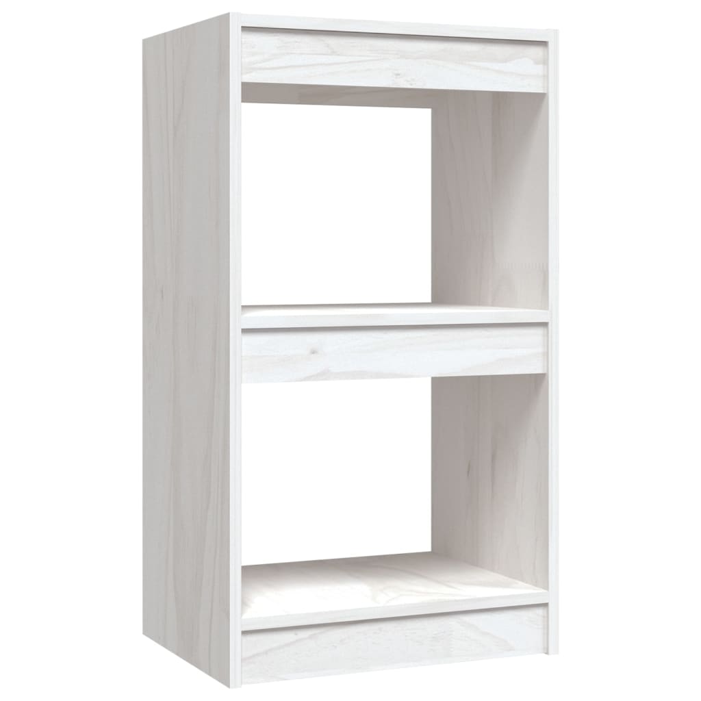 Libreria Bianca 40x30x71,5 cm in Legno Massello di Pino cod mxl 22933