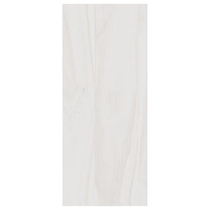 Libreria Bianca 40x30x71,5 cm in Legno Massello di Pino cod mxl 22933