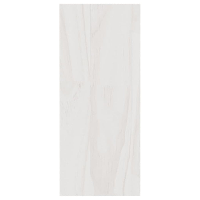 Libreria Bianca 40x30x71,5 cm in Legno Massello di Pino cod mxl 22933